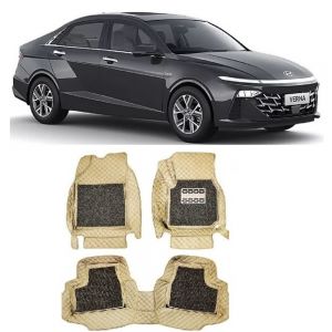 Car Floor Mats for Verna (2023)  - beige